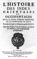 L'Histoire des Indes orientales et occidentales.