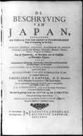 De beschryving van Japan.