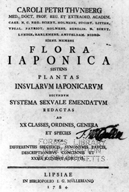 Flora Iaponica.