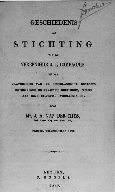 Geschiedenis der stichting van de Vereenigde O. I. Compagnie.