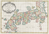 <I>Carte de l'Empire du Japon.</I>
<span class=jpn>［日本帝国図］</span>