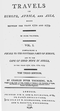 <I>Travels in Europe, Africa, and Asia.</I>
<span class=vol> 4 vols.</span>
<span class=jpn>［ヨーロッパ・アフリカ・アジア紀行（1770～1779年）　全4巻］</span>
