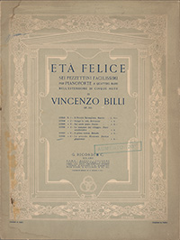 <I>Età Felice.</I>
<span class=jpn>［小さな娘、日本の踊り（曲集《幸せな時代》より）］</span>