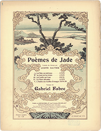 <I>Poèmes de Jade (La Flûte mystérieuse)</I>
<span class=jpn>［翡翠詩集 (神秘のフルート）］</span>