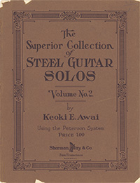 <I>The Superior Collection of Steel Guitar Solos</I>
<span class=jpn>［スチールギターのソロ楽曲集（第２巻）］</span>